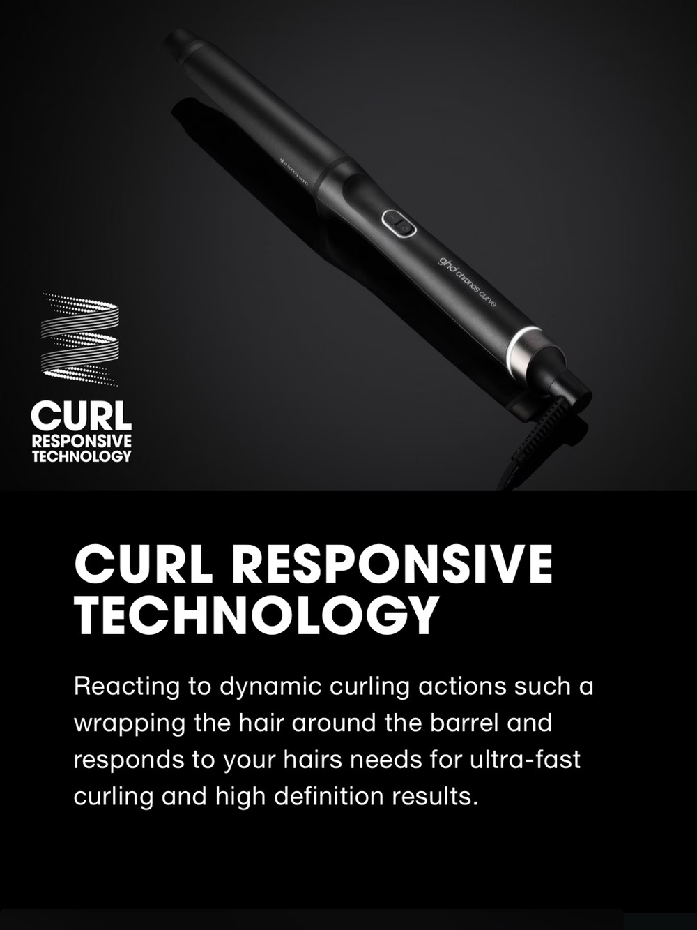 GHD conical curve curling wand - Picture 8 of 11